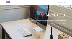 Desktop Screenshot of msnet.it